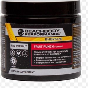 Beachbody Energize Fruit Punch flavor